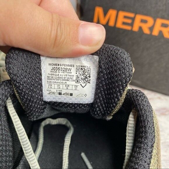 New Merrell Women's Siren Sport 3 vibram Hiking Shoe 6 brindle tea New with box - Picture 5 of 10